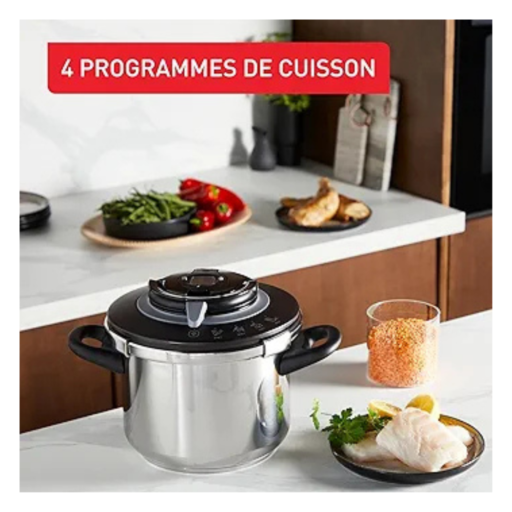 SEB Cocotte-minute, Clipso+ CHEF 10L – Image 4