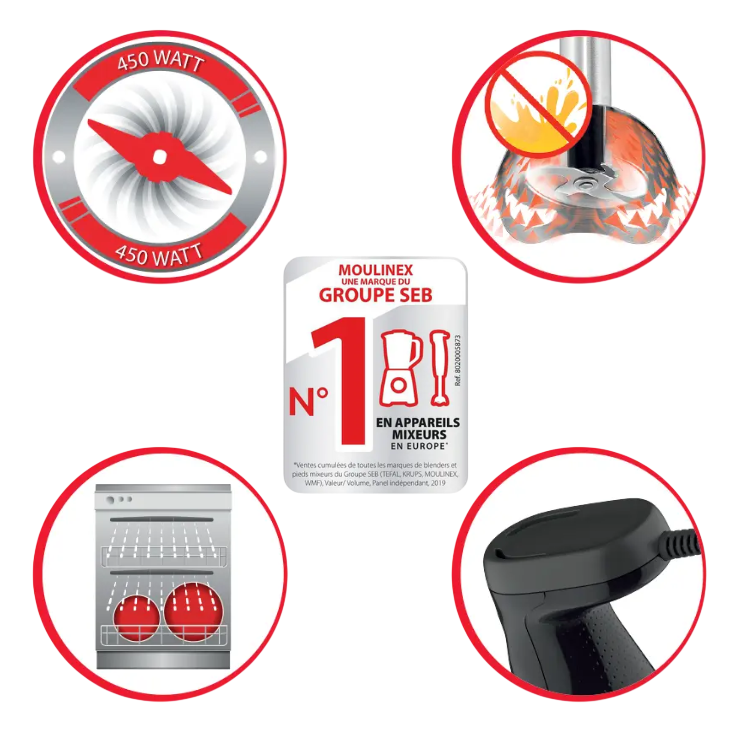 Moulinex Bras Mixeur – Image 3