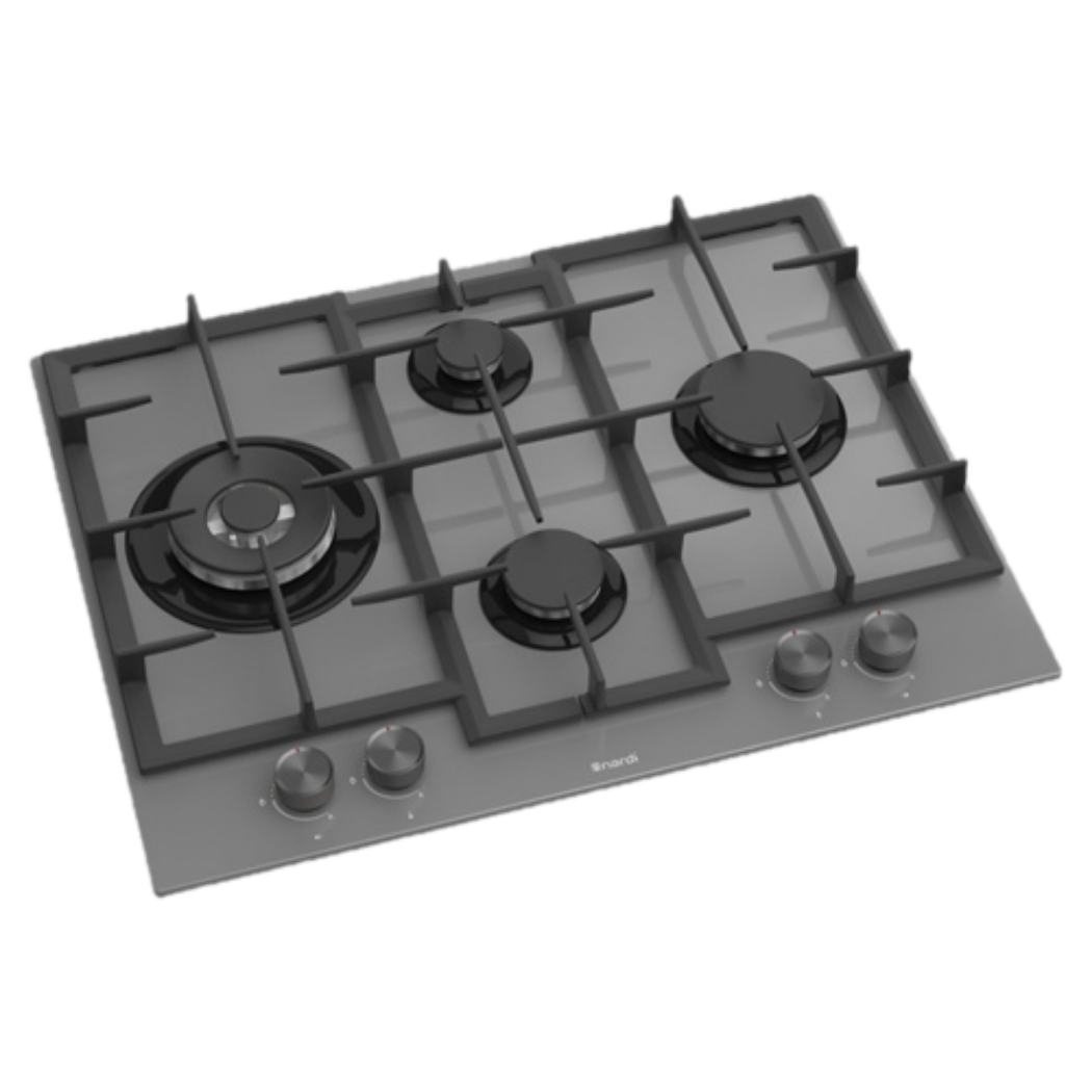 Plaque De Cuisson NARDI 4 Feux Gris NARDO – Image 2