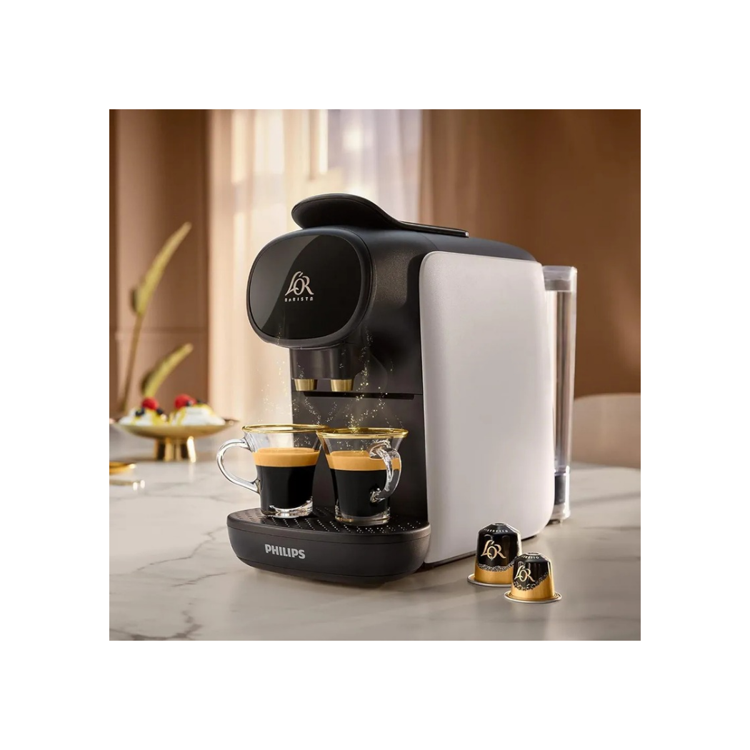 Machine à café Philips l'or Barista +50 Capsule, Blanc - Image 4