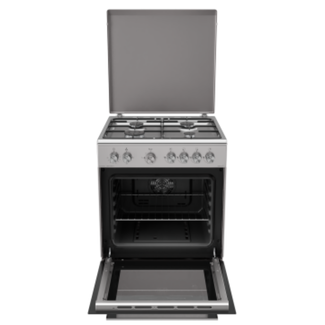Cuisinière Brndt Mixte 60 cm Inox – Image 2