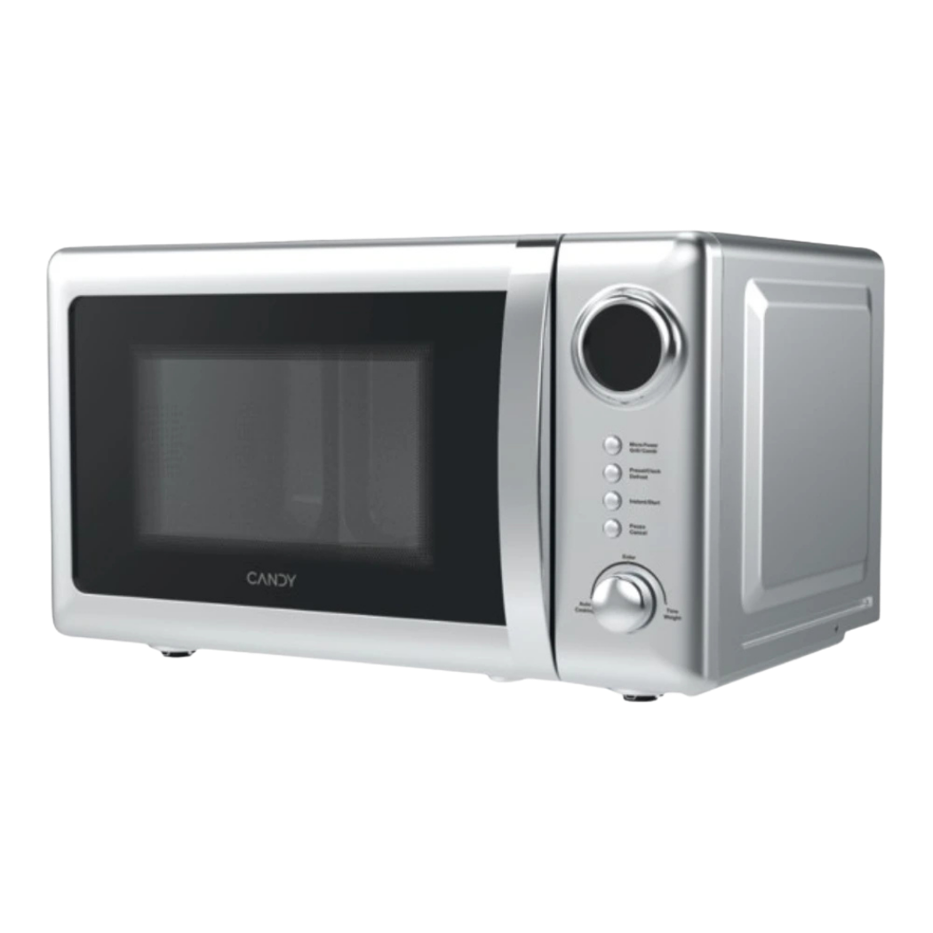Candy Solo 20 Litres Silver Microwave - Image 2